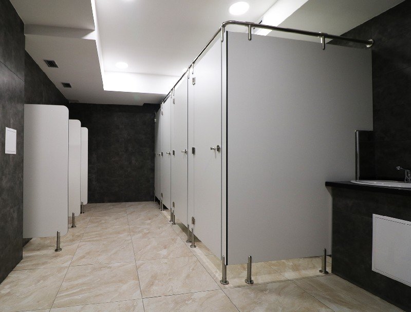 Сантехнические перегородки HPL